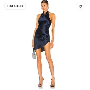 Amanda Uprichard Samba Dress in Ink